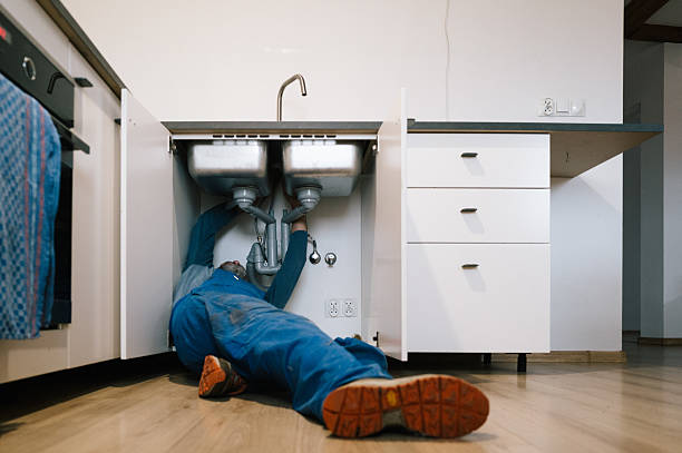 Professional Drain Cleaning technician working in Deming, NM